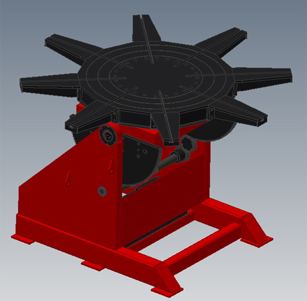 2軸單支座變位機