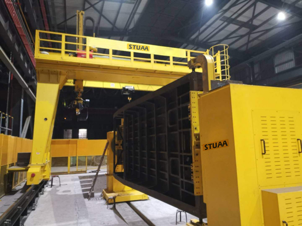 船舶應(yīng)急橋節(jié)總成機(jī)器人焊接系統(tǒng)